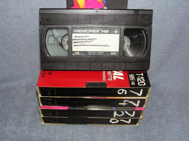 Details about ***** USED VHS BLANK TAPES....YOU CHOOSE HOW MANY IN ...