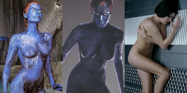 The young MYSTIQUE will appear in XMen First Class where she will be 