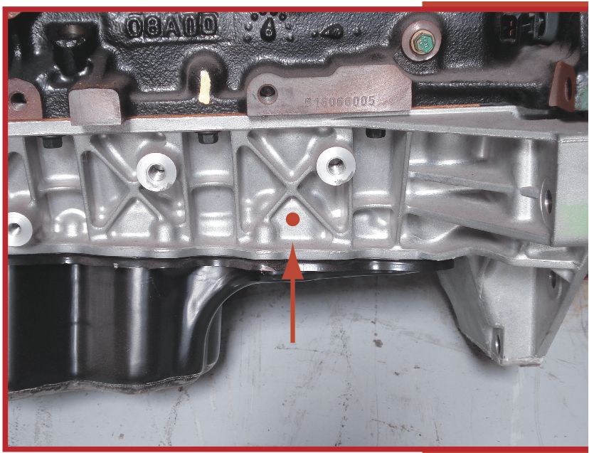 Best place to tap oil pan for turbo?