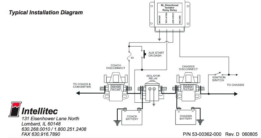 Rv Battery Disconnect Relay Wiring Diagram H1 Wiring Diagram