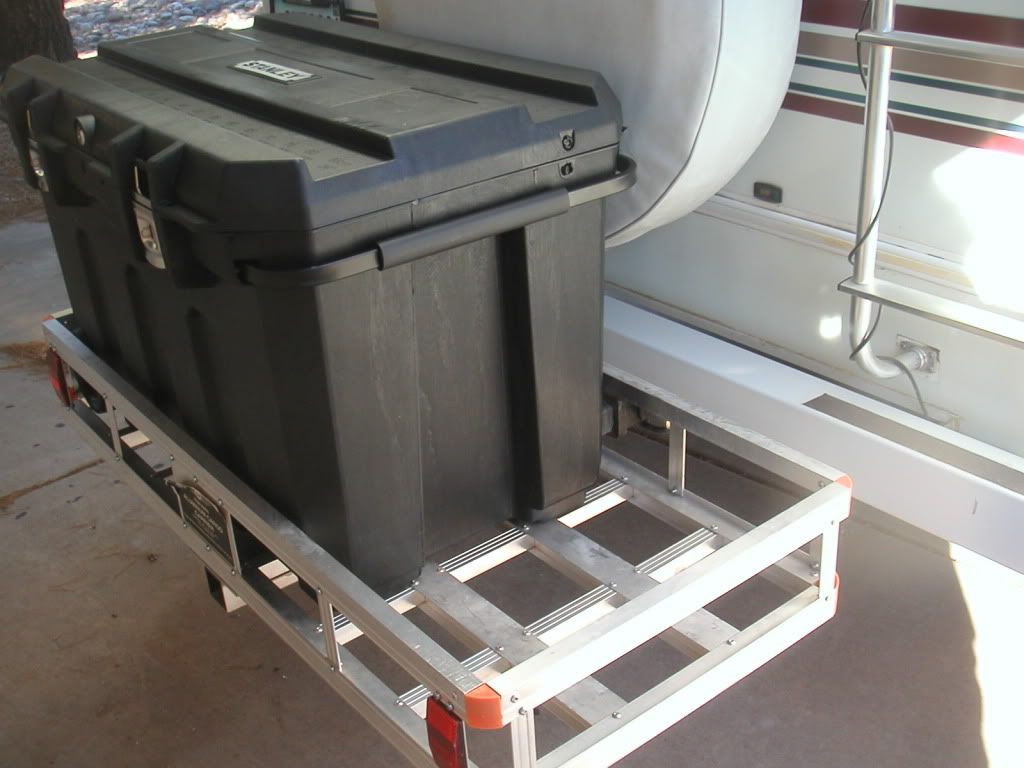 Open Roads Forum Class C Motorhomes Hitch based storage systems