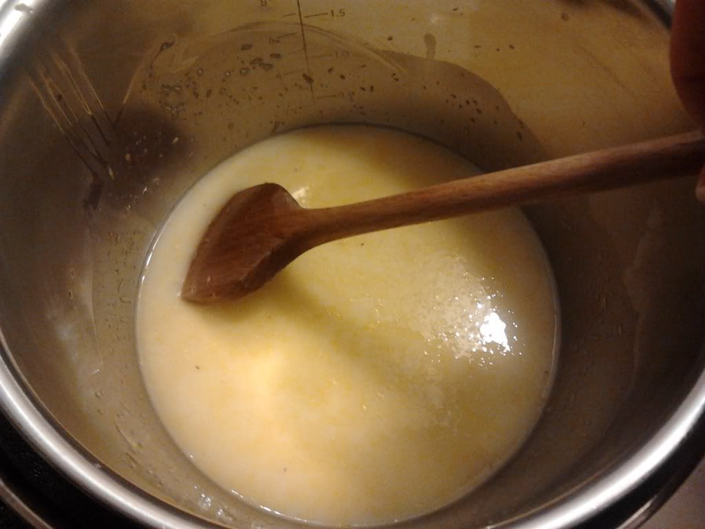 Citroenvulling au bain marie