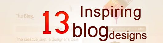13 Inspiring Blog Designs