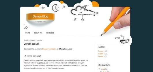 free blogger template