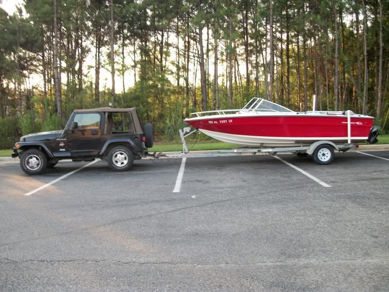 Pulling boat | Jeep Wrangler Forum Pulling boat | Jeep Wrangler Forum